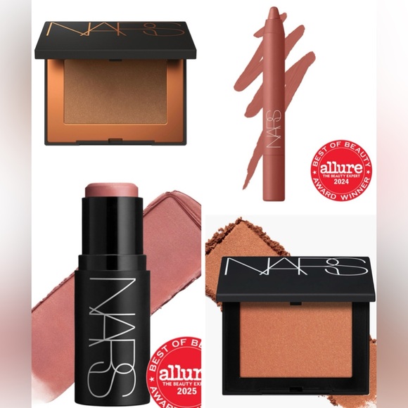 NARS Mini Makeup Bundle – Blush Lip Pencil & Bronzer